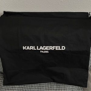 Karl Lagerfeld dust bag, pre-owned but good condition.